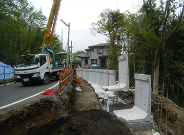 道路整備工事の詳細となります。